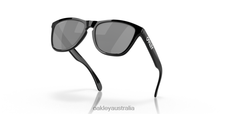 Frogskins (Low Bridge Fit) Prizm Black Lenses, Polished Black Frame Oakley2ZJX809