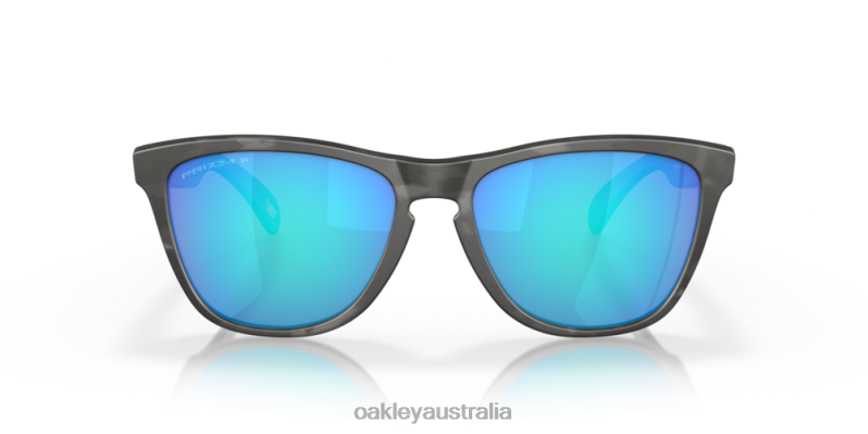Frogskins (Low Bridge Fit) Prizm Sapphire Polarized Lenses, Matte Black Tortoise Frame Oakley2ZJX821