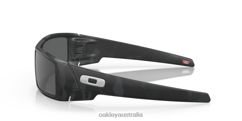 Gascan Prizm Black Polarized Lenses, Matte Black Camo Frame Oakley2ZJX321