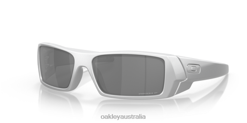 Gascan X-Silver Collection Prizm Black Polarized Lenses, X-Silver Frame Oakley2ZJX571