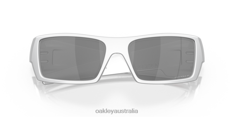 Gascan X-Silver Collection Prizm Black Polarized Lenses, X-Silver Frame Oakley2ZJX571