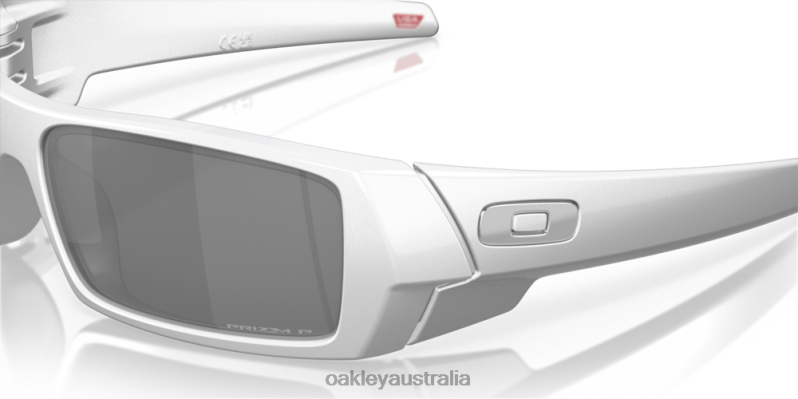 Gascan X-Silver Collection Prizm Black Polarized Lenses, X-Silver Frame Oakley2ZJX571