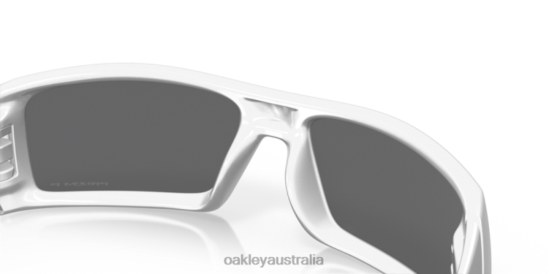 Gascan X-Silver Collection Prizm Black Polarized Lenses, X-Silver Frame Oakley2ZJX571