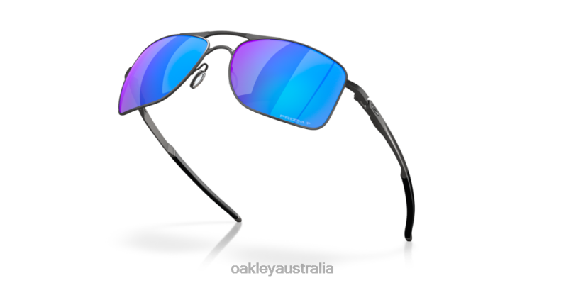 Gauge 8 Prizm Sapphire Polarized Lenses, Matte Gunmetal Frame Oakley2ZJX513