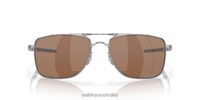 Gauge 8 Prizm Tungsten Polarized Lenses, Polished Chrome Frame Oakley2ZJX514