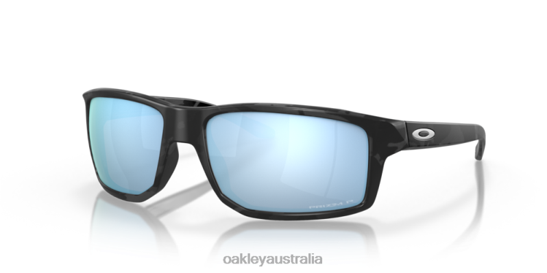 Gibston Prizm Deep Water Polarized Lenses, Matte Black Camo Frame Oakley2ZJX392