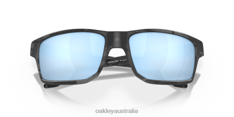 Gibston Prizm Deep Water Polarized Lenses, Matte Black Camo Frame Oakley2ZJX392