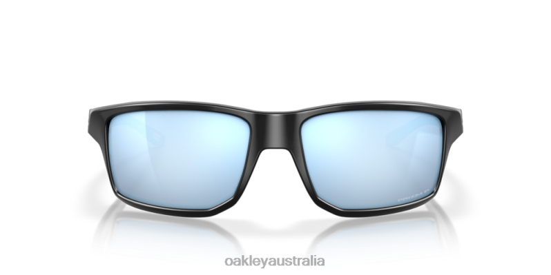 Gibston Prizm Deep Water Polarized Lenses, Matte Black Frame Oakley2ZJX389
