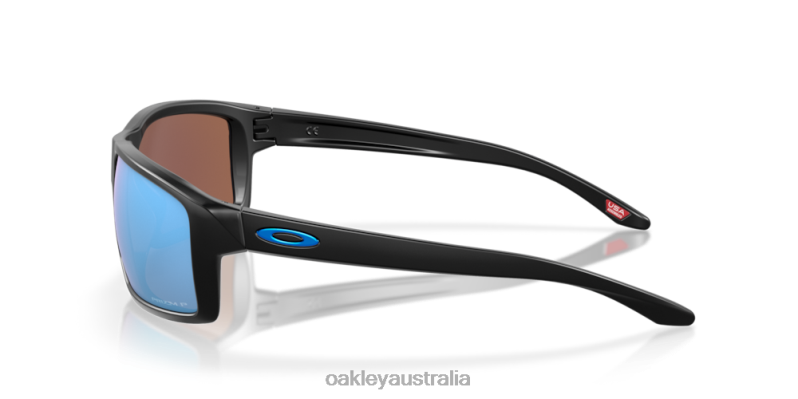 Gibston Prizm Deep Water Polarized Lenses, Matte Black Frame Oakley2ZJX389