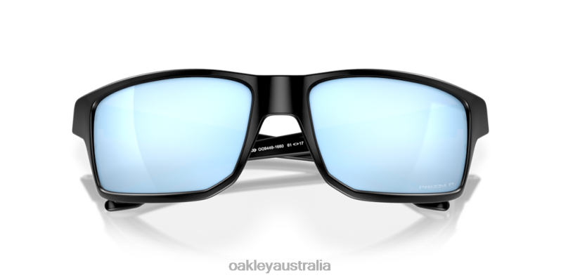 Gibston Prizm Deep Water Polarized Lenses, Matte Black Frame Oakley2ZJX389