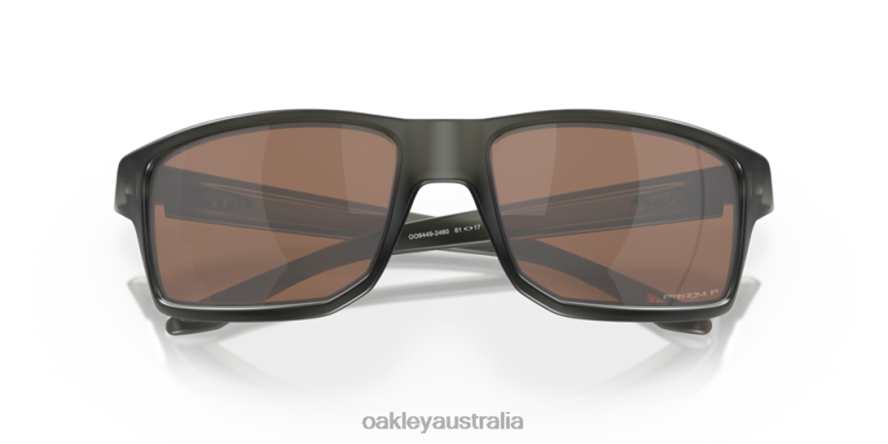Gibston Prizm Tungsten Polarized Lenses, Matte Grey Smoke Frame Oakley2ZJX393