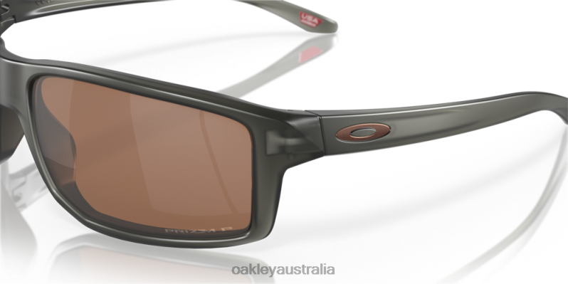 Gibston Prizm Tungsten Polarized Lenses, Matte Grey Smoke Frame Oakley2ZJX393