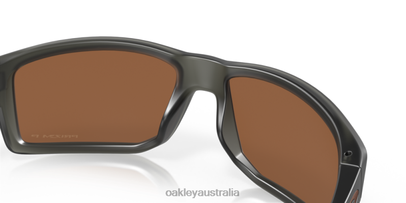 Gibston Prizm Tungsten Polarized Lenses, Matte Grey Smoke Frame Oakley2ZJX393