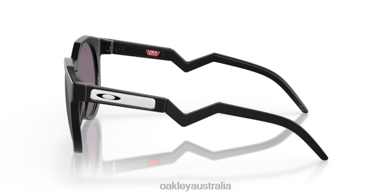 HSTN (Low Bridge Fit) Prizm Grey Lenses, Matte Black Frame Oakley2ZJX1007