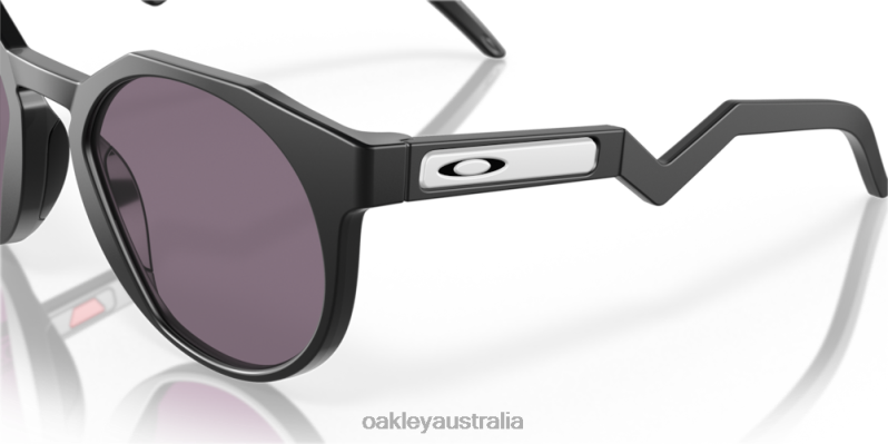 HSTN (Low Bridge Fit) Prizm Grey Lenses, Matte Black Frame Oakley2ZJX1007