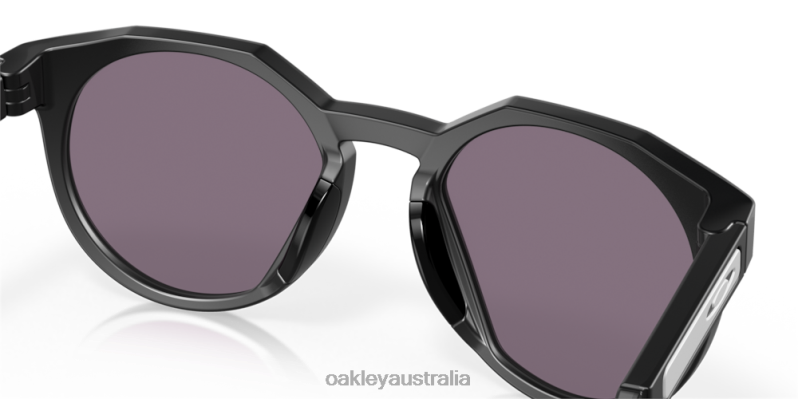 HSTN (Low Bridge Fit) Prizm Grey Lenses, Matte Black Frame Oakley2ZJX1007