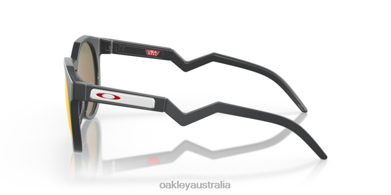 HSTN (Low Bridge Fit) Prizm Ruby Lenses, Matte Carbon Frame Oakley2ZJX1009