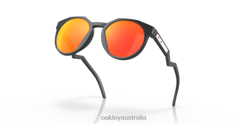 HSTN (Low Bridge Fit) Prizm Ruby Lenses, Matte Carbon Frame Oakley2ZJX1009