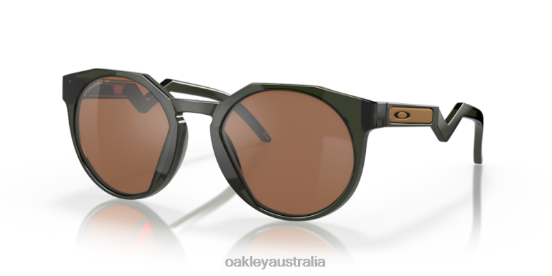 HSTN (Low Bridge Fit) Prizm Tungsten Polarized Lenses, Olive Ink Frame Oakley2ZJX1010