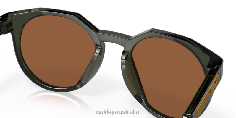HSTN (Low Bridge Fit) Prizm Tungsten Polarized Lenses, Olive Ink Frame Oakley2ZJX1010