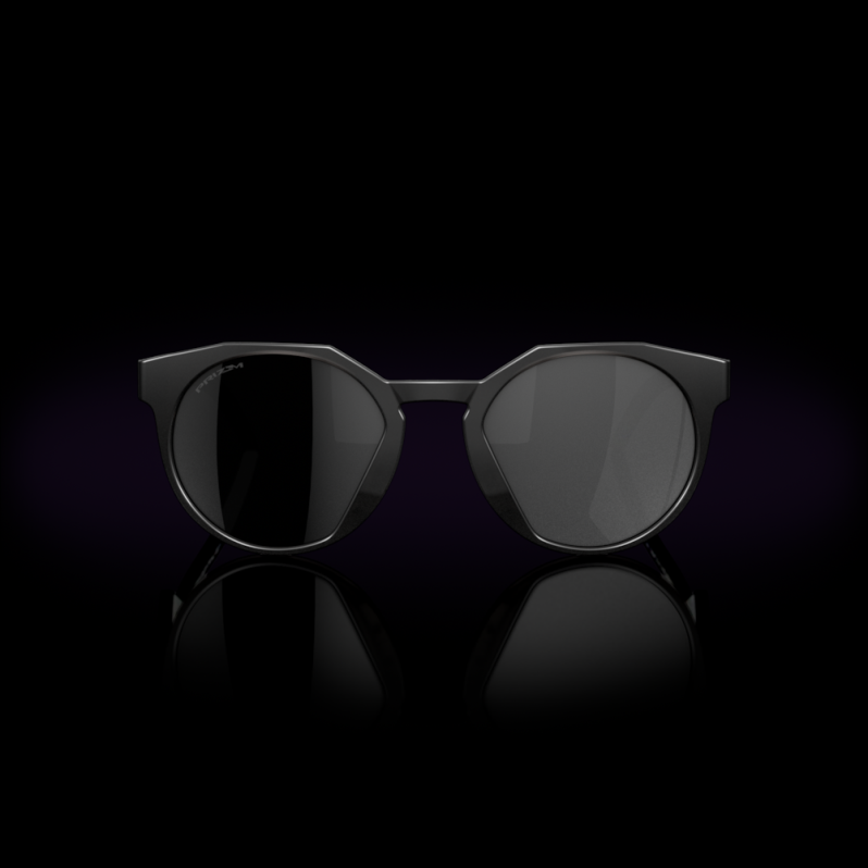 HSTN (Low Bridge Fit) Verve Collection Prizm Black Polarized Lenses, Matte Grey Smoke Frame Oakley2ZJX1014