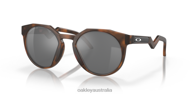 HSTN Prizm Black Polarized Lenses, Matte Brown Tortoise Frame Oakley2ZJX1005