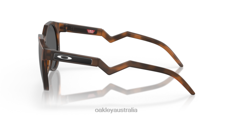 HSTN Prizm Black Polarized Lenses, Matte Brown Tortoise Frame Oakley2ZJX1005
