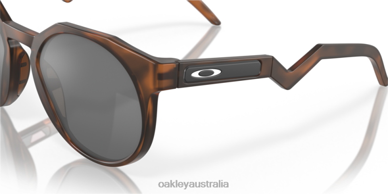HSTN Prizm Black Polarized Lenses, Matte Brown Tortoise Frame Oakley2ZJX1005