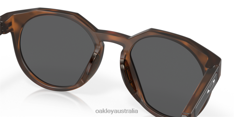 HSTN Prizm Black Polarized Lenses, Matte Brown Tortoise Frame Oakley2ZJX1005