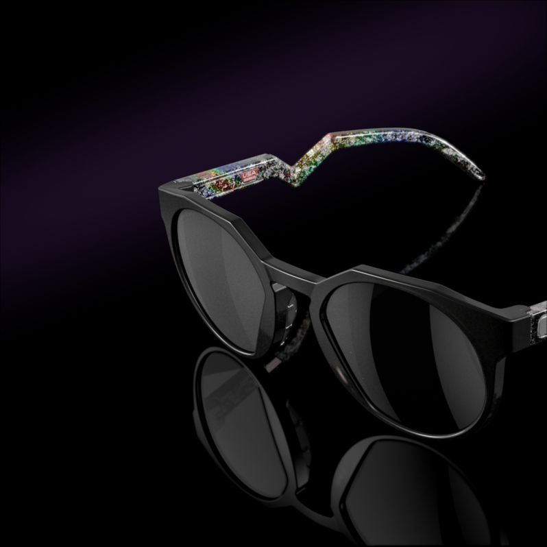 HSTN Verve Collection Prizm Black Polarized Lenses, Matte Grey Smoke Frame Oakley2ZJX1015
