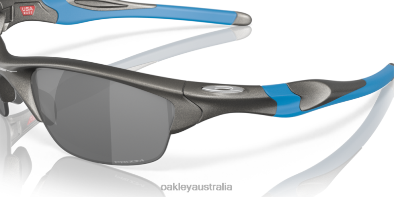 Half Jacket 2.0 (Low Bridge Fit) Prizm Black Lenses, Lead Frame Oakley2ZJX683