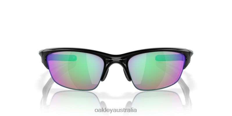 Half Jacket 2.0 (Low Bridge Fit) Prizm Golf Lenses, Polished Black Frame Oakley2ZJX681