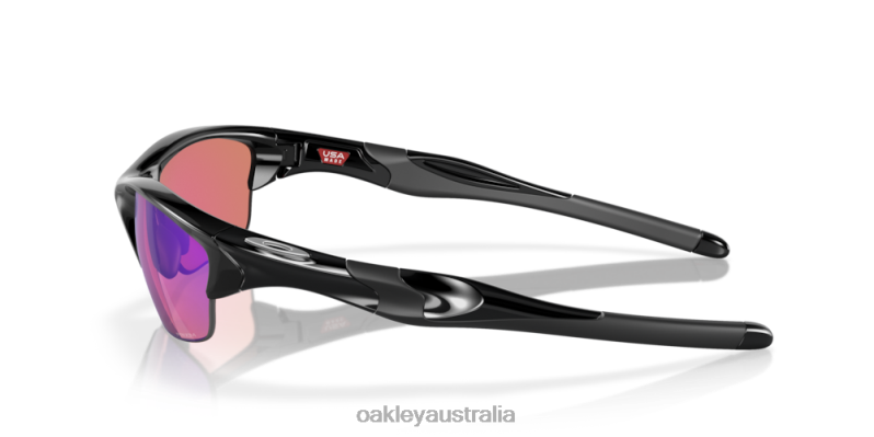 Half Jacket 2.0 (Low Bridge Fit) Prizm Golf Lenses, Polished Black Frame Oakley2ZJX681