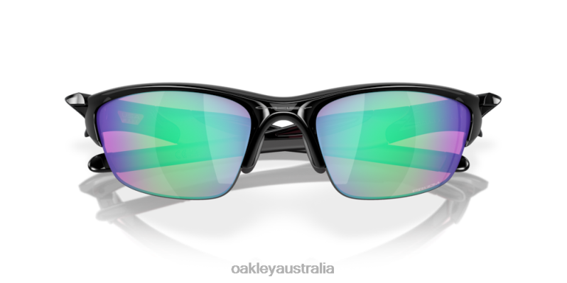 Half Jacket 2.0 (Low Bridge Fit) Prizm Golf Lenses, Polished Black Frame Oakley2ZJX681