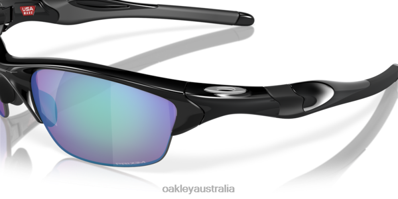 Half Jacket 2.0 (Low Bridge Fit) Prizm Golf Lenses, Polished Black Frame Oakley2ZJX681