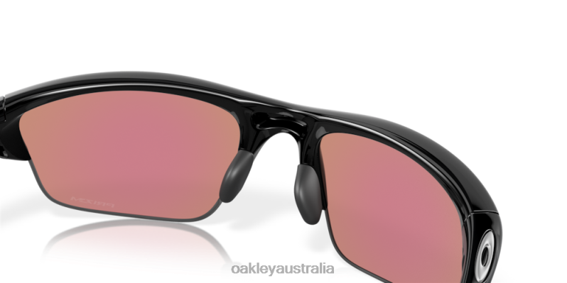 Half Jacket 2.0 (Low Bridge Fit) Prizm Golf Lenses, Polished Black Frame Oakley2ZJX681