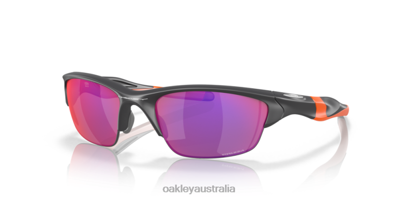 Half Jacket 2.0 (Low Bridge Fit) Prizm Road Lenses, Matte Dark Grey Frame Oakley2ZJX682