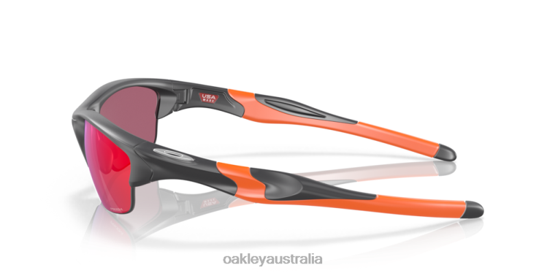 Half Jacket 2.0 (Low Bridge Fit) Prizm Road Lenses, Matte Dark Grey Frame Oakley2ZJX682