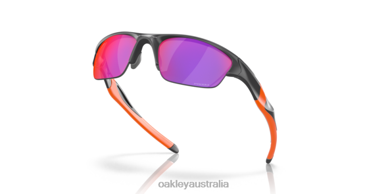 Half Jacket 2.0 (Low Bridge Fit) Prizm Road Lenses, Matte Dark Grey Frame Oakley2ZJX682