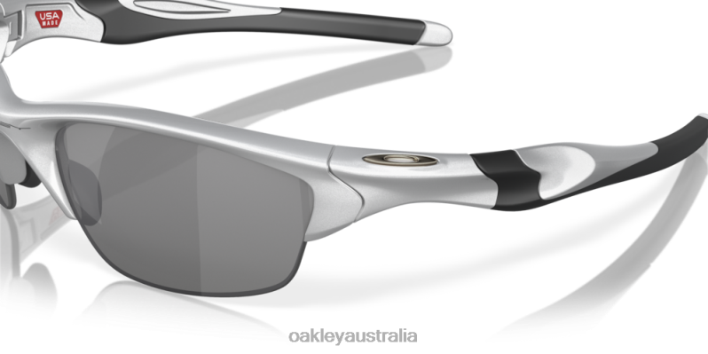 Half Jacket 2.0 (Low Bridge Fit) Slate Iridium Lenses, Silver Frame Oakley2ZJX680