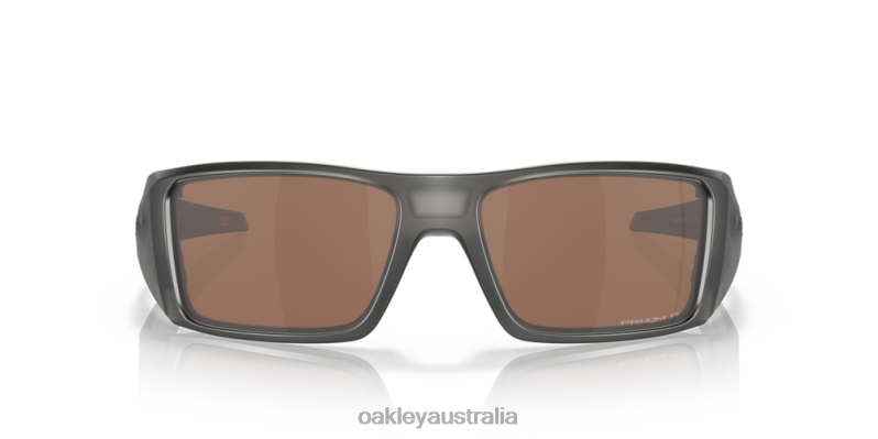 Heliostat Prizm Tungsten Polarized Lenses, Matte Grey Smoke Frame Oakley2ZJX757