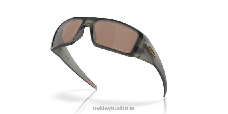 Heliostat Prizm Tungsten Polarized Lenses, Matte Grey Smoke Frame Oakley2ZJX757