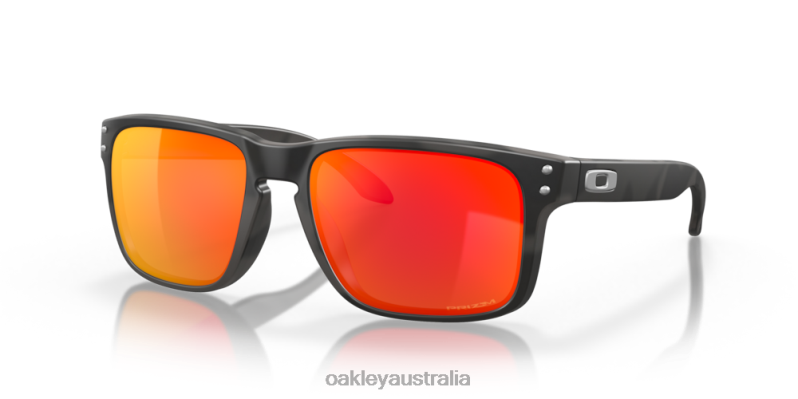 Holbrook Black Camo Collection Prizm Ruby Lenses, Black Camo Frame Oakley2ZJX58