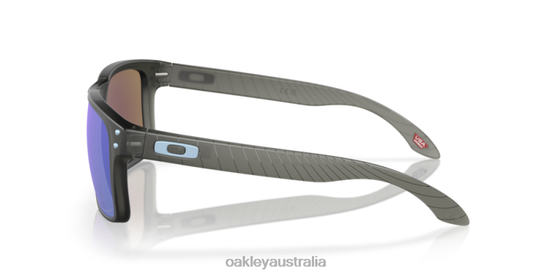 Holbrook Encircle Collection Prizm Sapphire Polarized Lenses, Matte Grey Smoke Frame Oakley2ZJX621