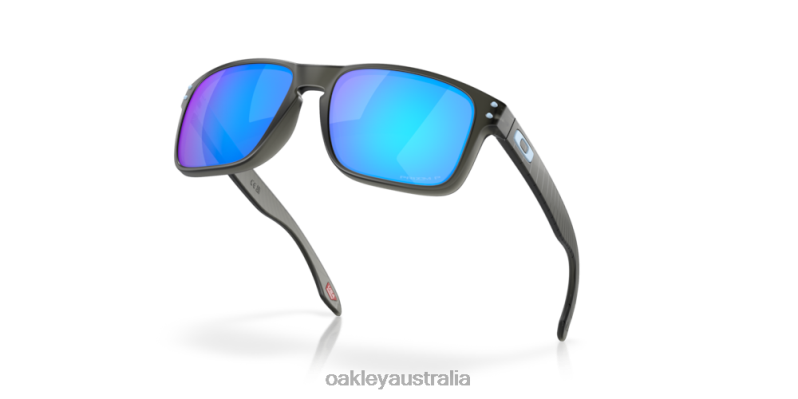Holbrook Encircle Collection Prizm Sapphire Polarized Lenses, Matte Grey Smoke Frame Oakley2ZJX621