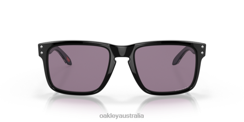 Holbrook High Resolution Collection Prizm Grey Lenses, Polished Black Frame Oakley2ZJX624