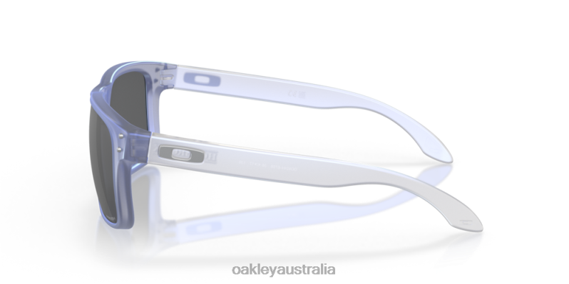 Holbrook (Low Bridge Fit) Discover Collection Prizm Black Lenses, Dark Matte Stonewash Opaline Frame Oakley2ZJX801