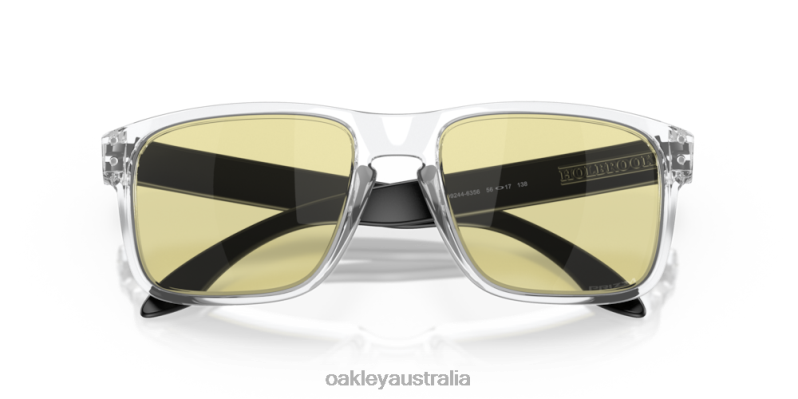 Holbrook (Low Bridge Fit) Gaming Collection Prizm Gaming Lenses, Clear Frame Oakley2ZJX257