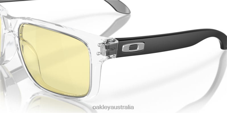 Holbrook (Low Bridge Fit) Gaming Collection Prizm Gaming Lenses, Clear Frame Oakley2ZJX257