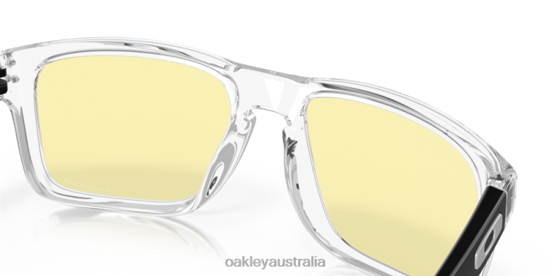 Holbrook (Low Bridge Fit) Gaming Collection Prizm Gaming Lenses, Clear Frame Oakley2ZJX257